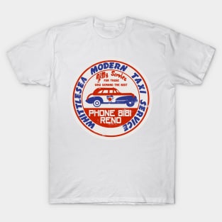 Vintage Whittlesea Modern Taxi Service T-Shirt